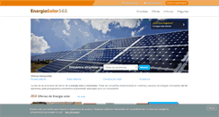 Desktop Screenshot of energiasolar365.com